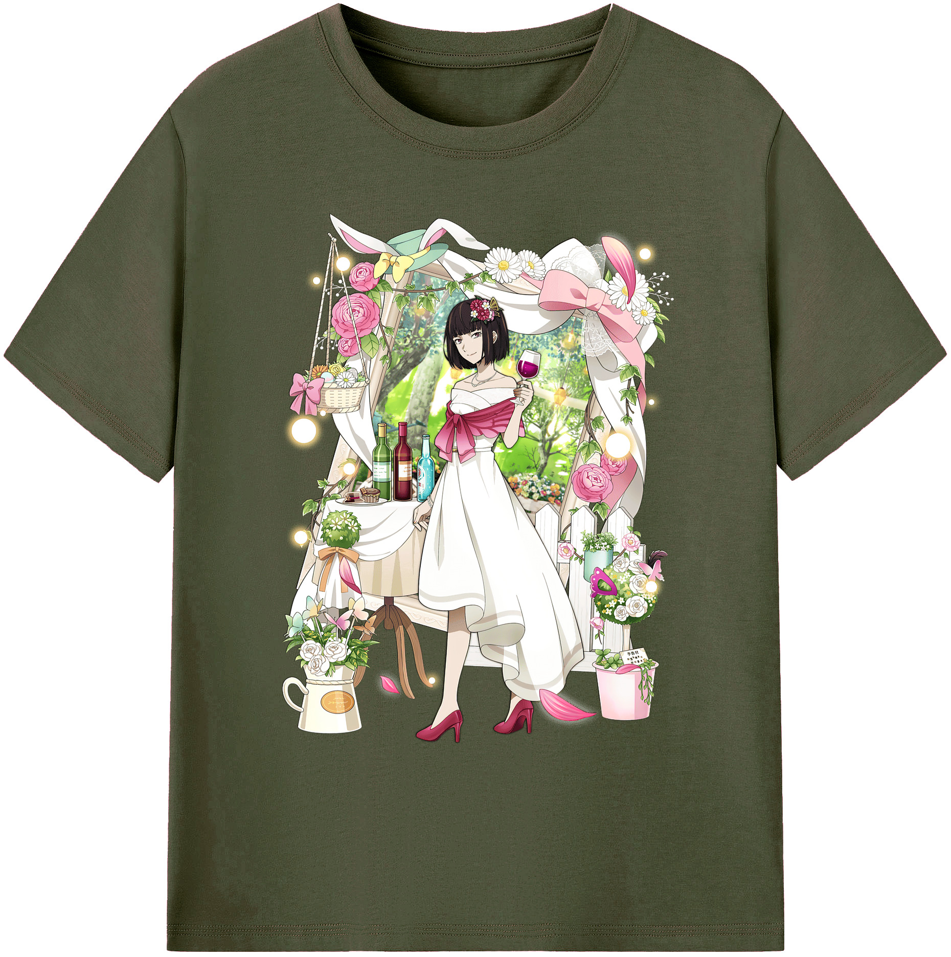 （画像用） 文豪ストレイドッグス Bungo Stray Dogs 綿100％ メンズ半袖Tシャツ｜肌触りやわらか＆通気性